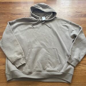 Hollister Men's Taupe Pullover Hoodie New Medium